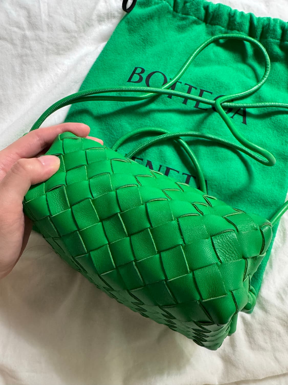 보테가베네타 루프백💚 거의 새상품 / 더스트+쇼핑백 상품이미지2