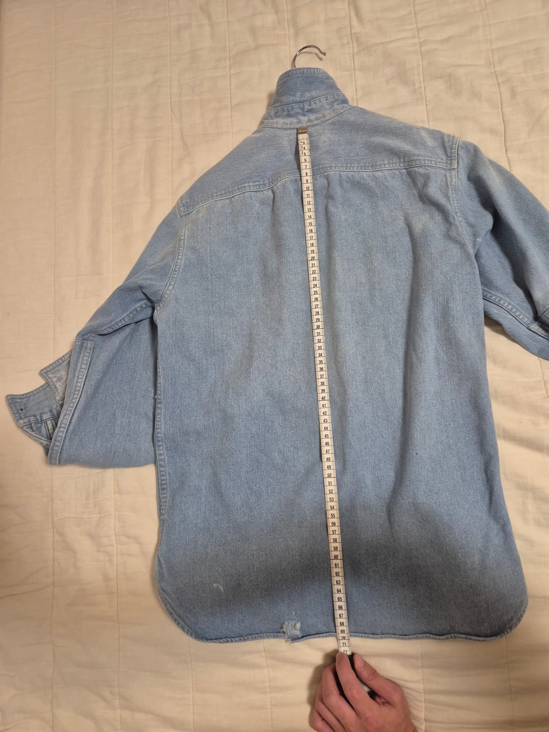 rrl 더블알엘 연청 데님 셔츠 상품이미지6