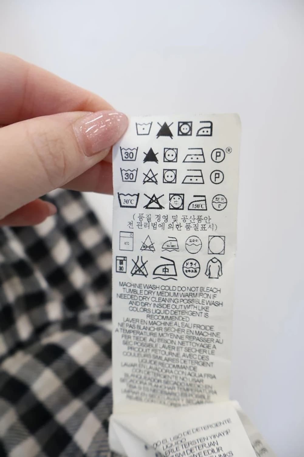 Levi’s Classic Gingham Cotton Shirt 상품이미지9