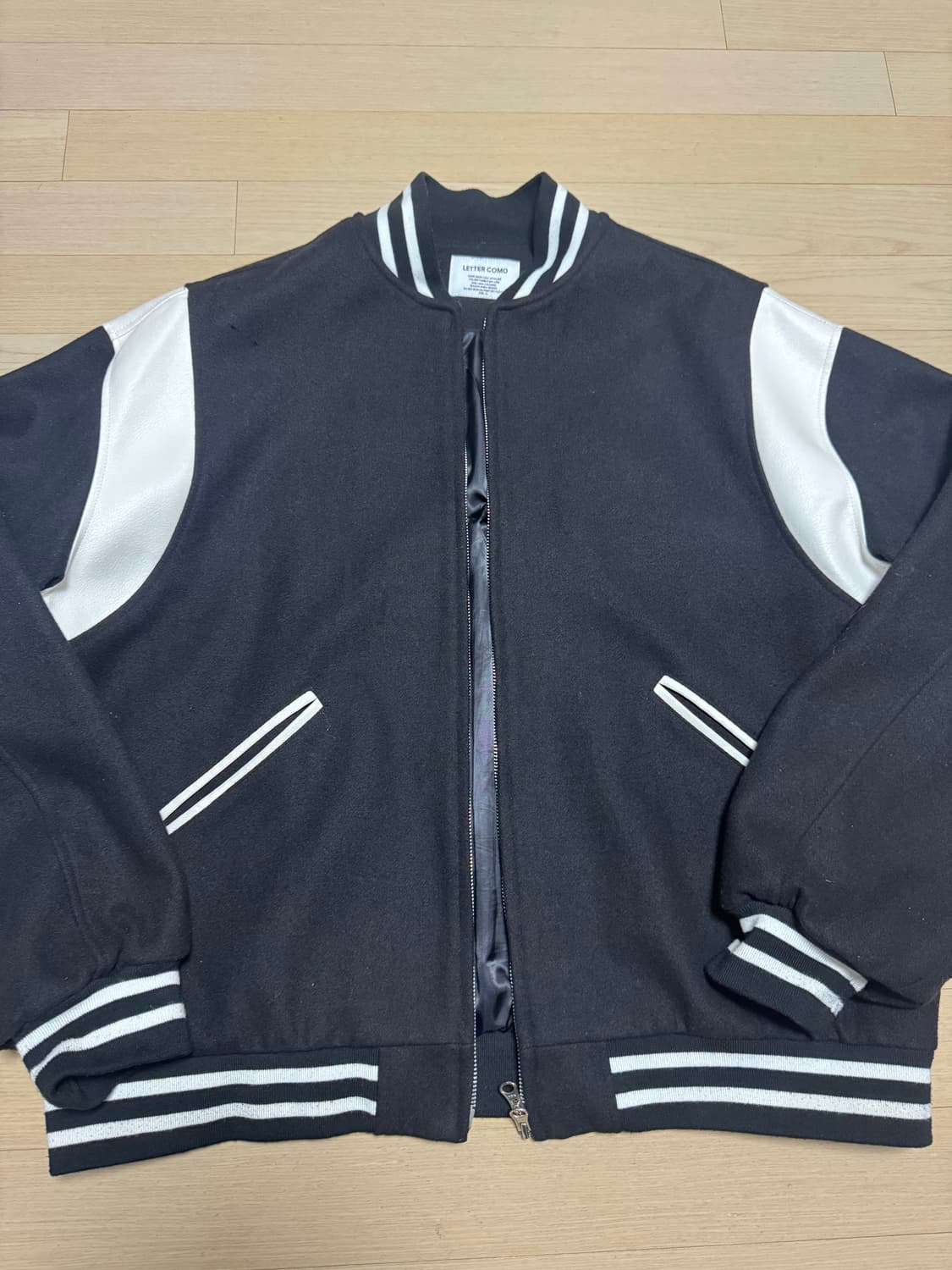 레테르코모 바시티 자켓 블랙 XL 상품이미지1