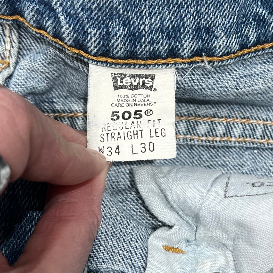 usa 리바이스 505 데님팬츠 s08997 상품이미지8