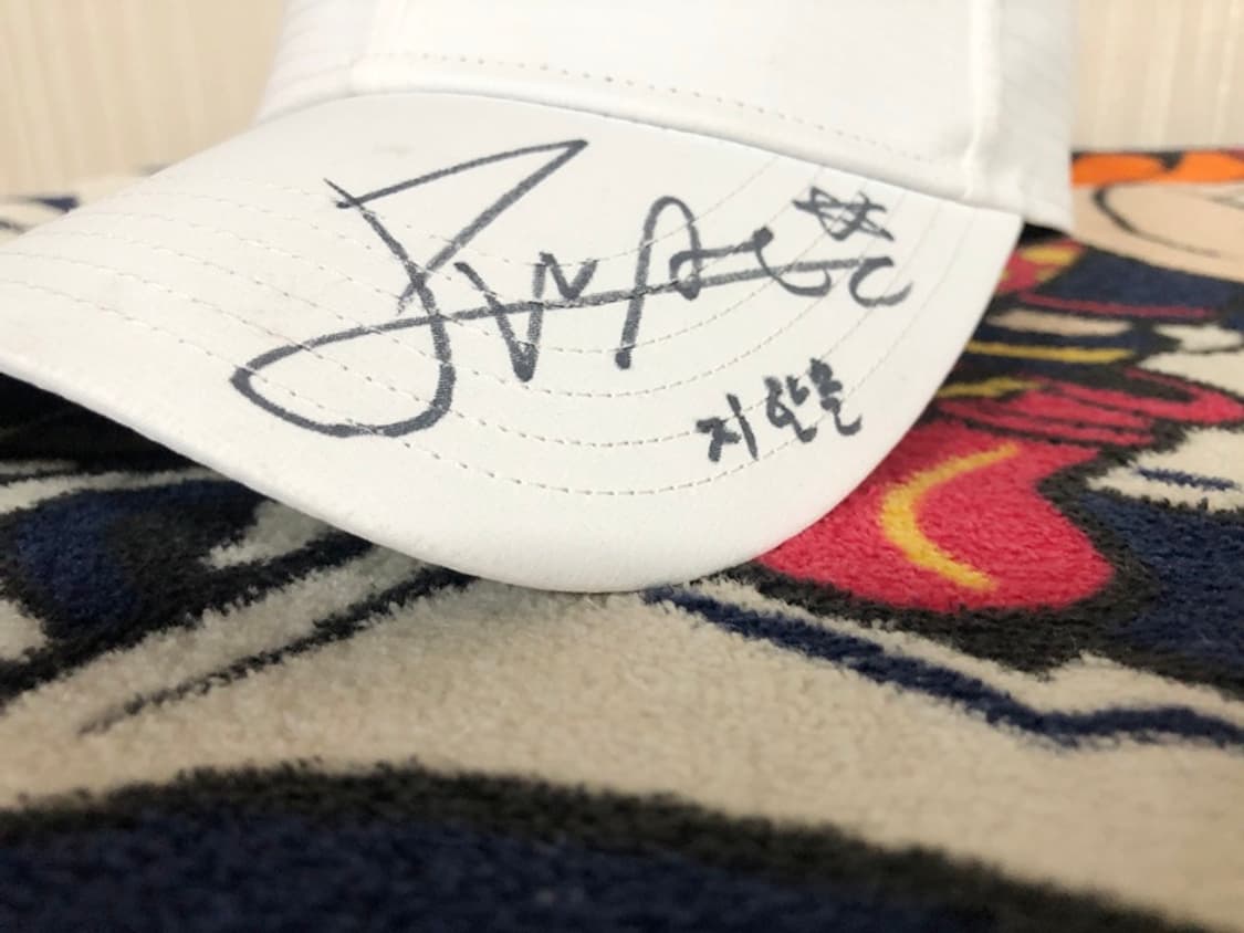캘러웨이골프 골프모자/지한솔프로 싸인모자 상품이미지5
