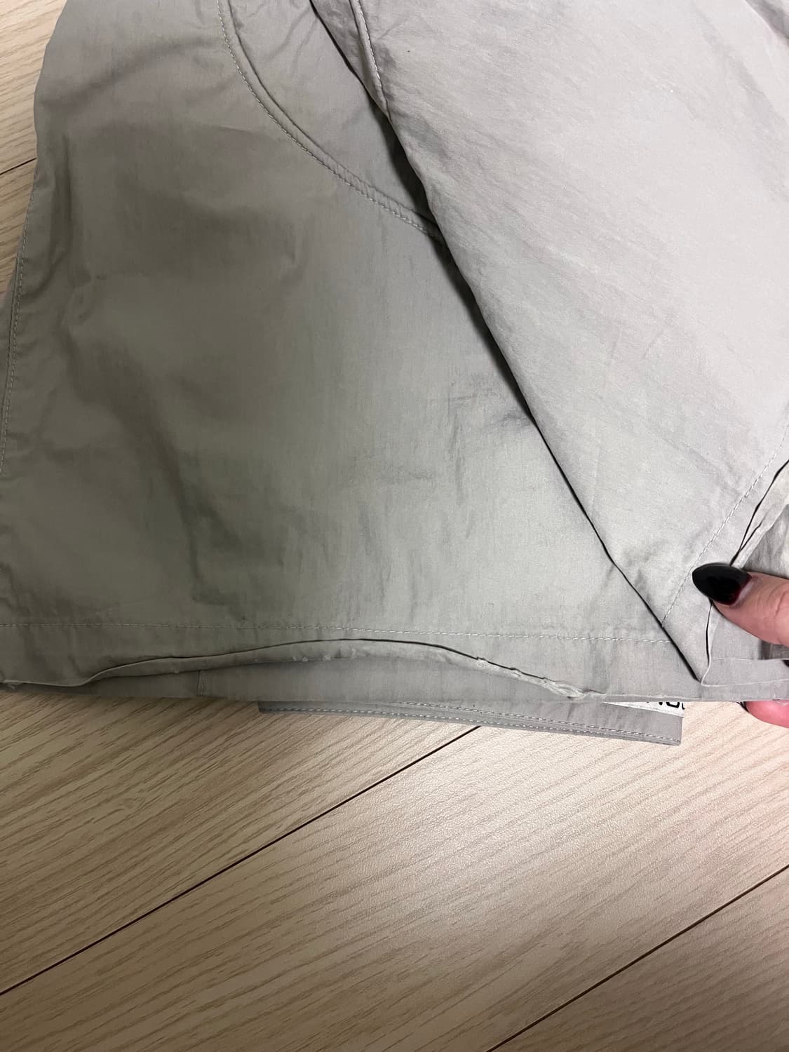 coyceio - side zipper line pants beige 상품이미지6