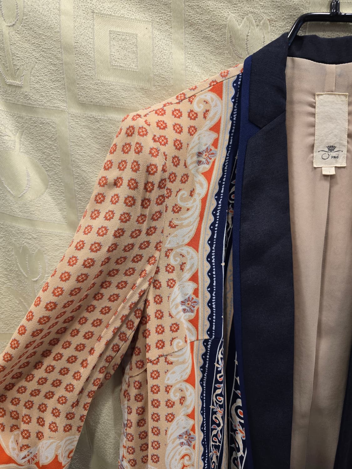 오즈세컨 패턴 자켓 1사이즈(S) 상품이미지3