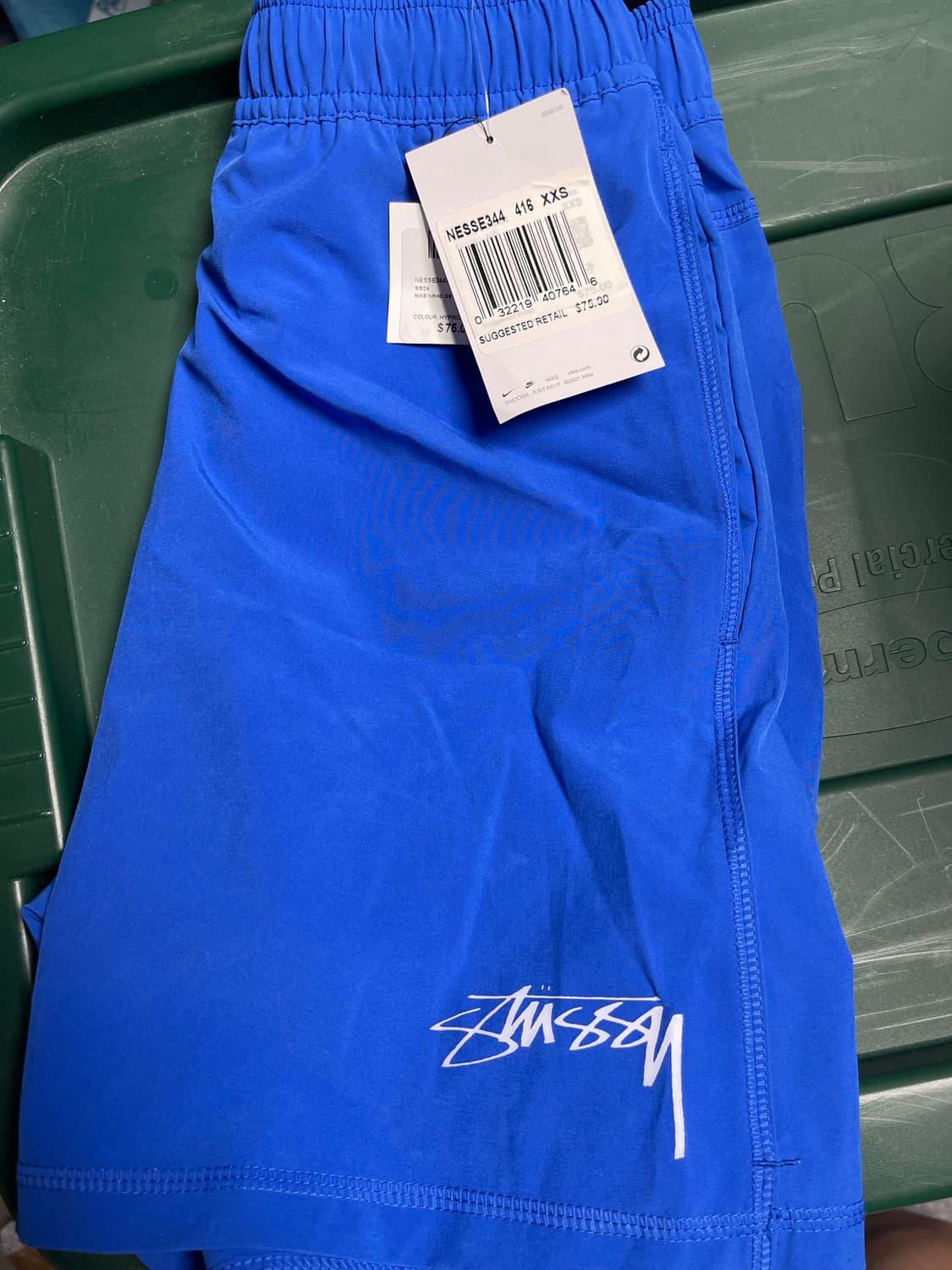 [XXS] 나이키 스투시 워터 쇼츠 하이퍼 로얄 상품이미지2