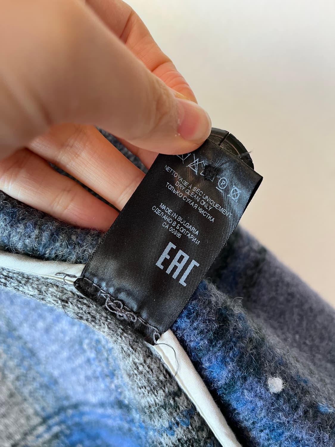 이자벨 마랑 에뚜왈 여성 롱울체크코트 0사이즈 상품이미지9