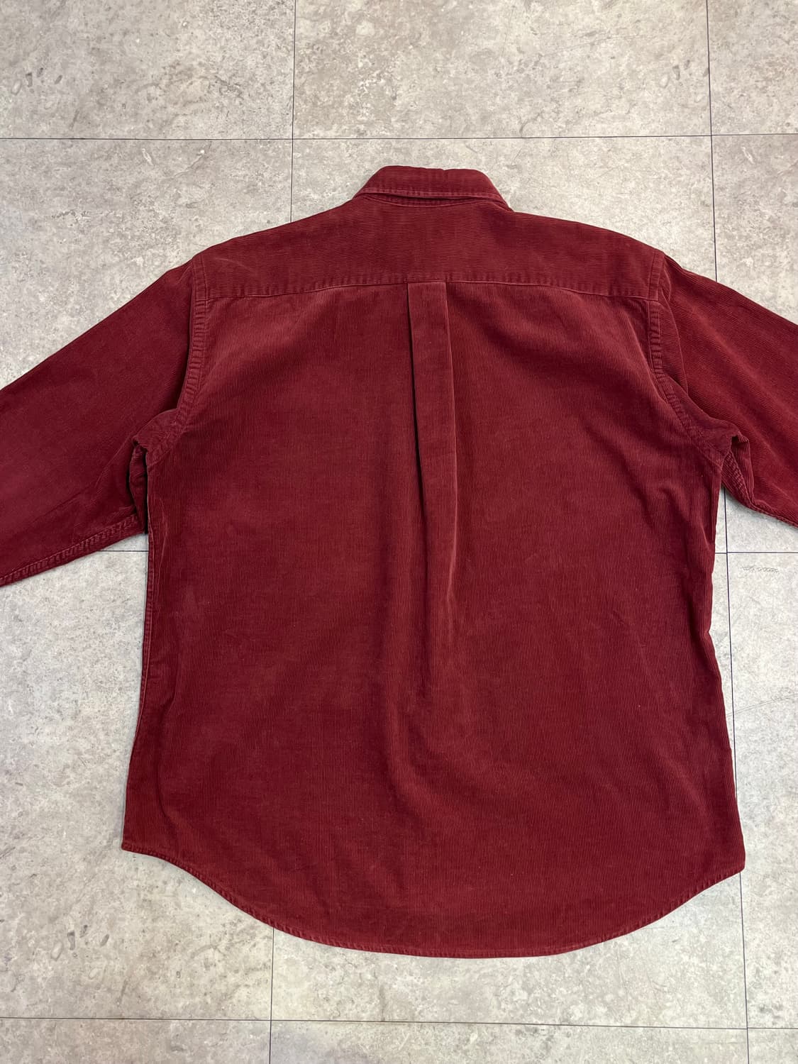 빈폴 코듀로이 셔츠 버건디 95 #csz2729  상품이미지6
