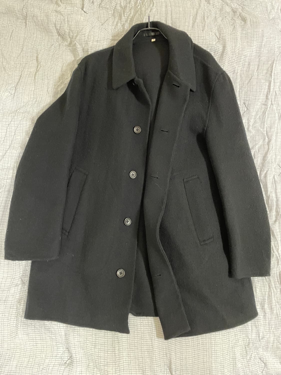 무지 라보 캐시미어 쇼트 코트 (100사이즈) 상품이미지3