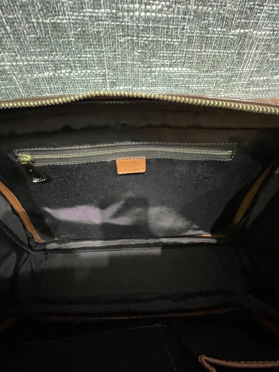 셀린느 악어가죽 트래블 토트백 정품 상품이미지5