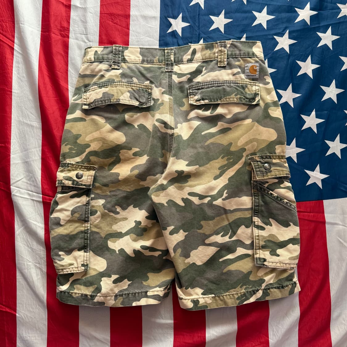 [Carhartt] 칼하트 카펜터 카모 밀리터리 워크팬츠 반바지 c-14 상품이미지6