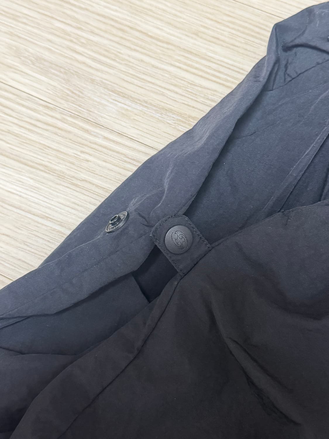 산산기어 사이드 스냅 팬츠 블랙 2 상품이미지2