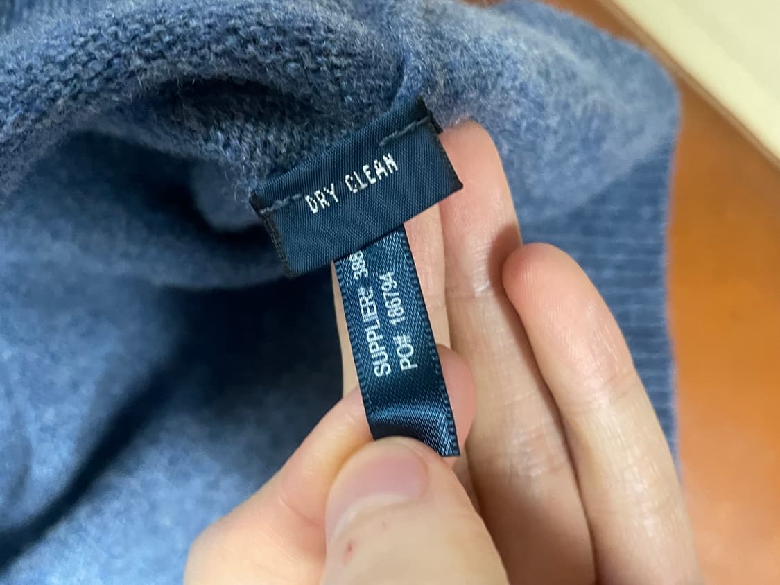 폴로 랄프로렌 울 브이넥 니트 상품이미지2