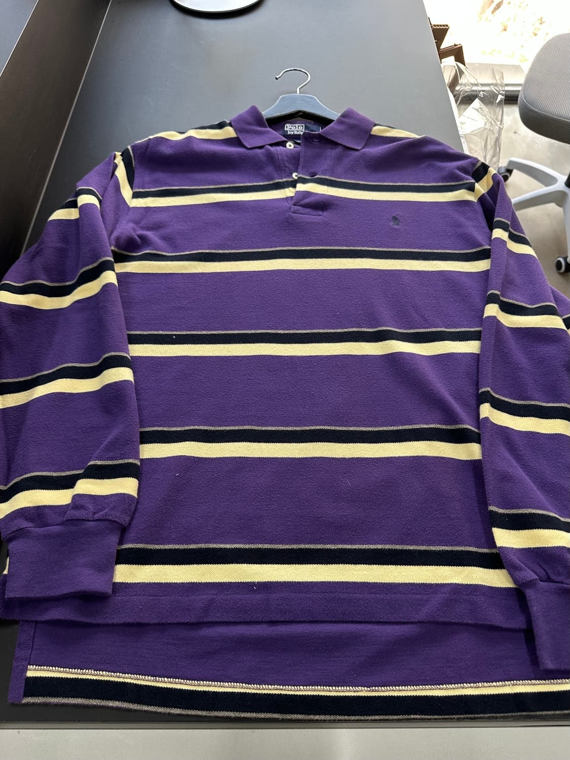 폴로랄프로렌 포니 스트라이프 Pk 긴팔티 상품이미지4