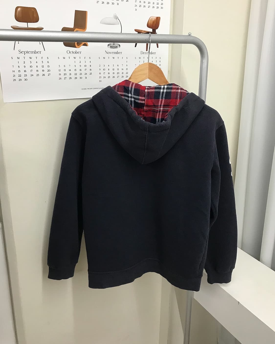 폴로 빅포니 기모 후드 집업 상품이미지6