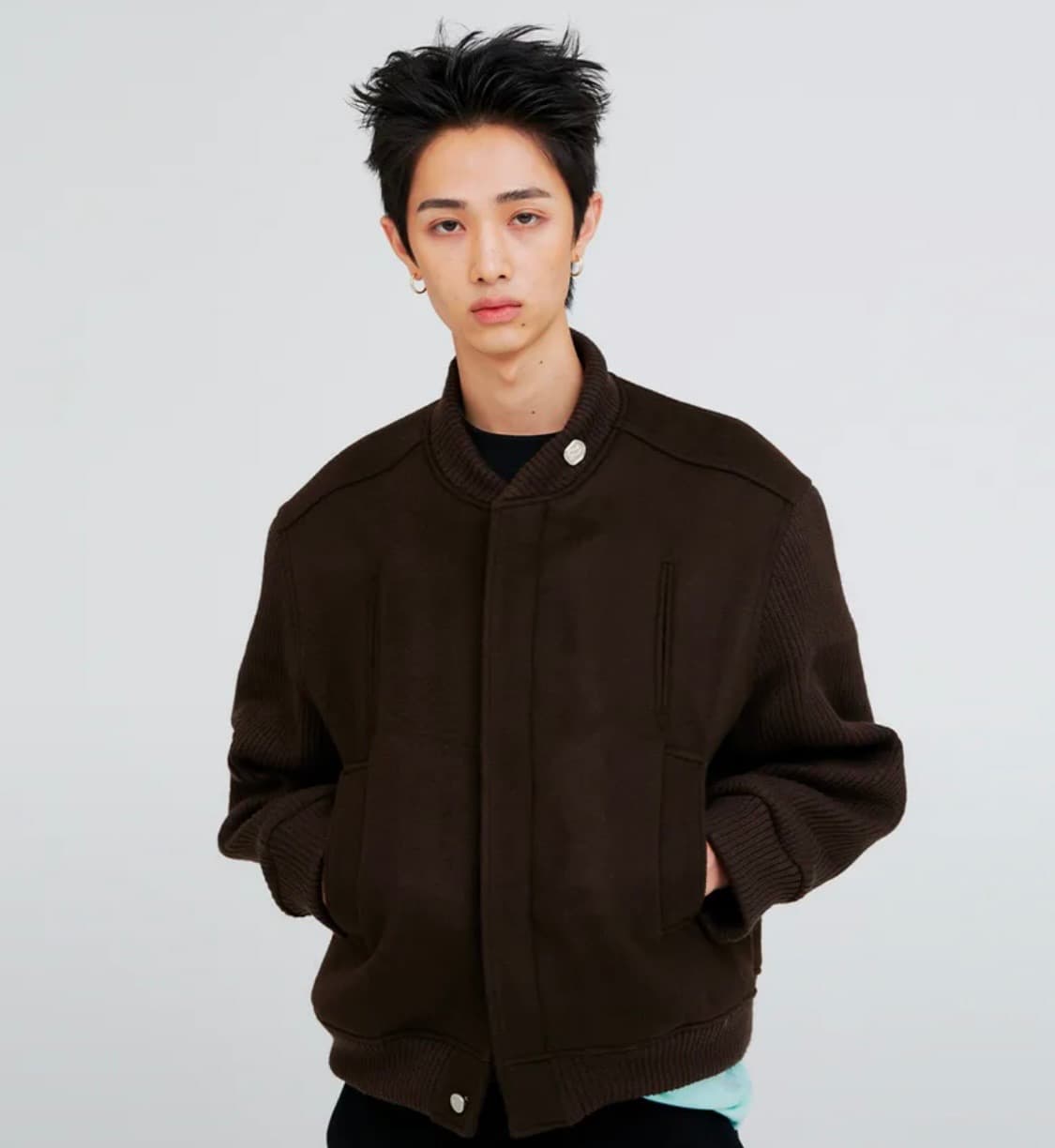 에니타임로릭 Tulip Varsity Jacket 상품이미지1