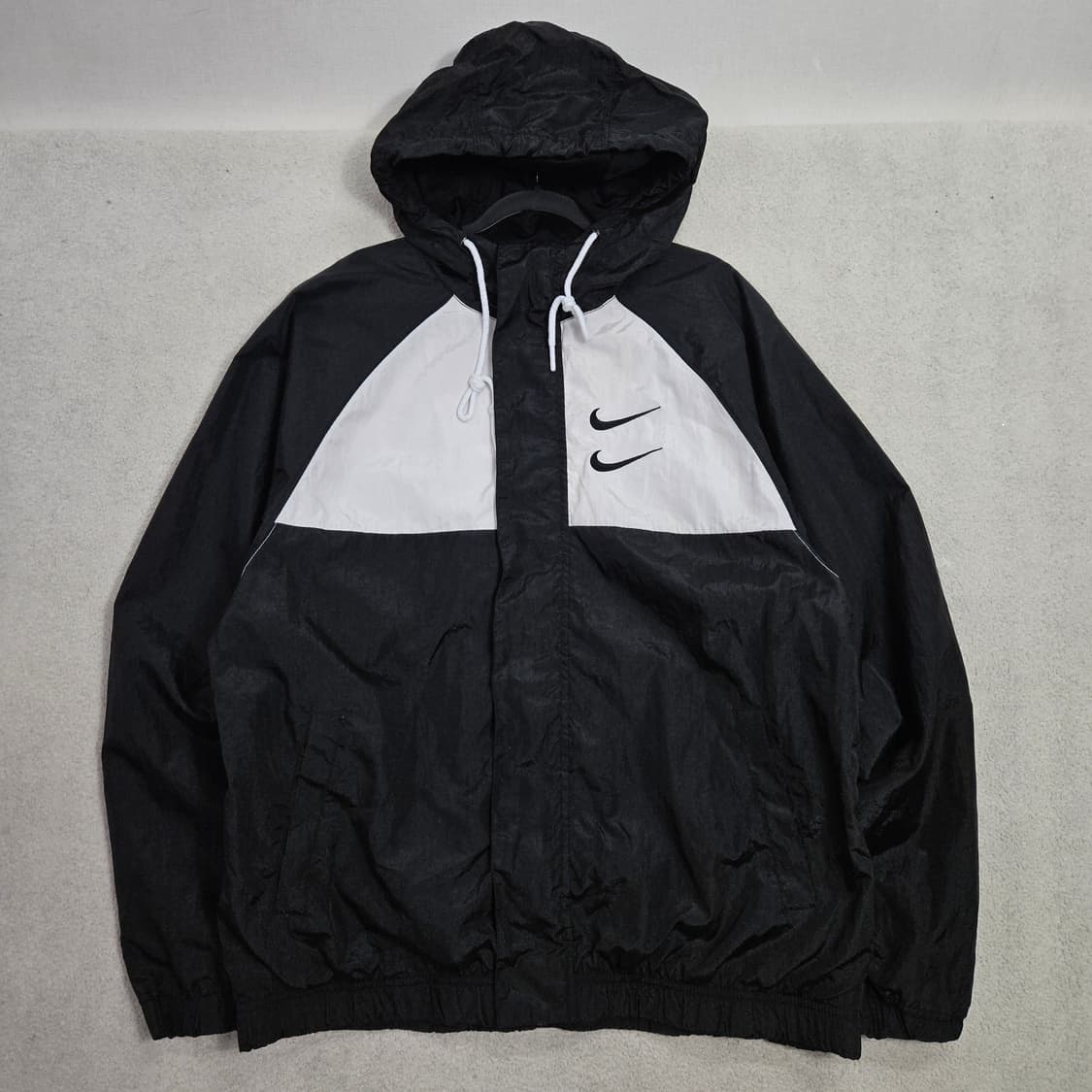 나이키 더블 스우시  우븐 후디 자켓 XL 상품이미지1