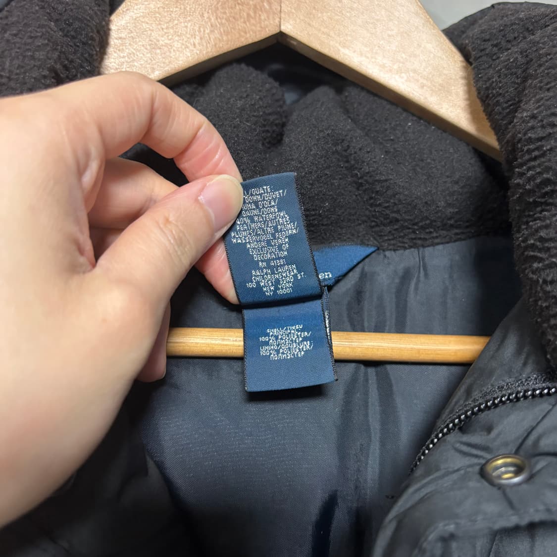 폴로 랄프로렌 푸퍼 다운 패딩 상품이미지4