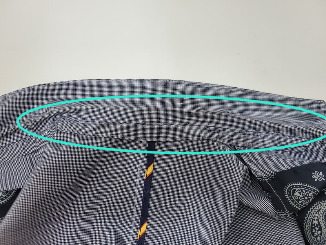 Series 시리즈 잔체크 블레이저 자켓 / 남 110 (추천 105)
 상품이미지7