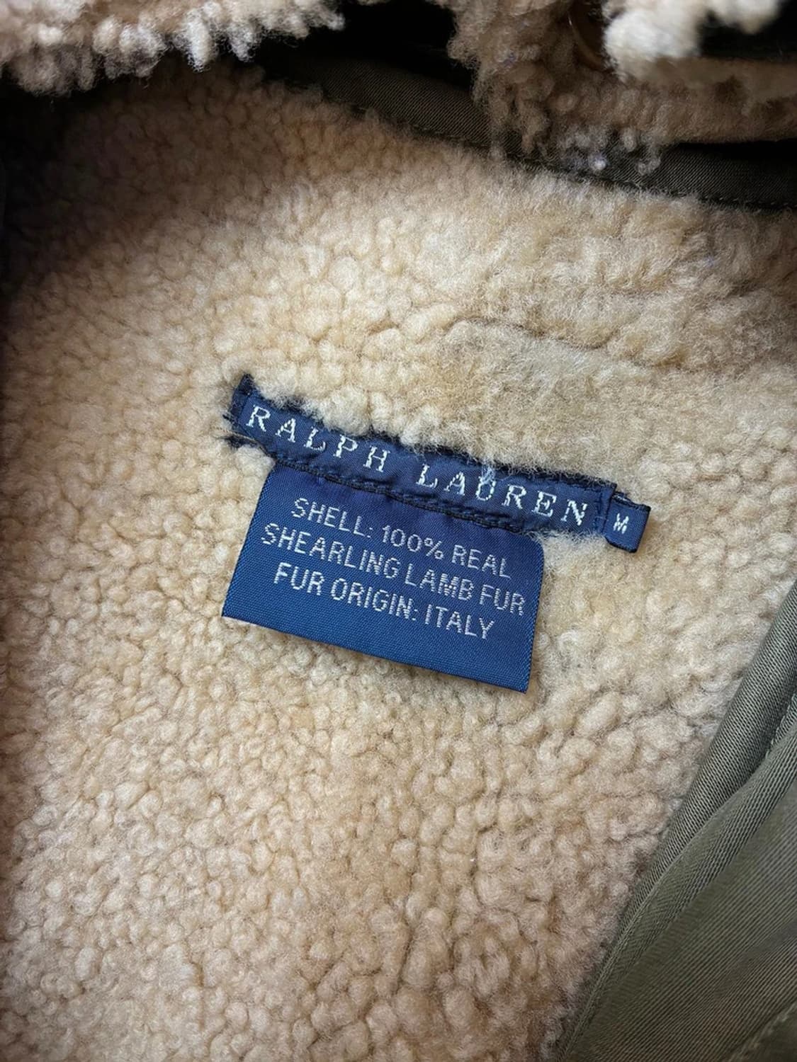 폴로 랄프로렌 90's 1945 M-47 밀리터리 파카 PN5659    상품이미지7