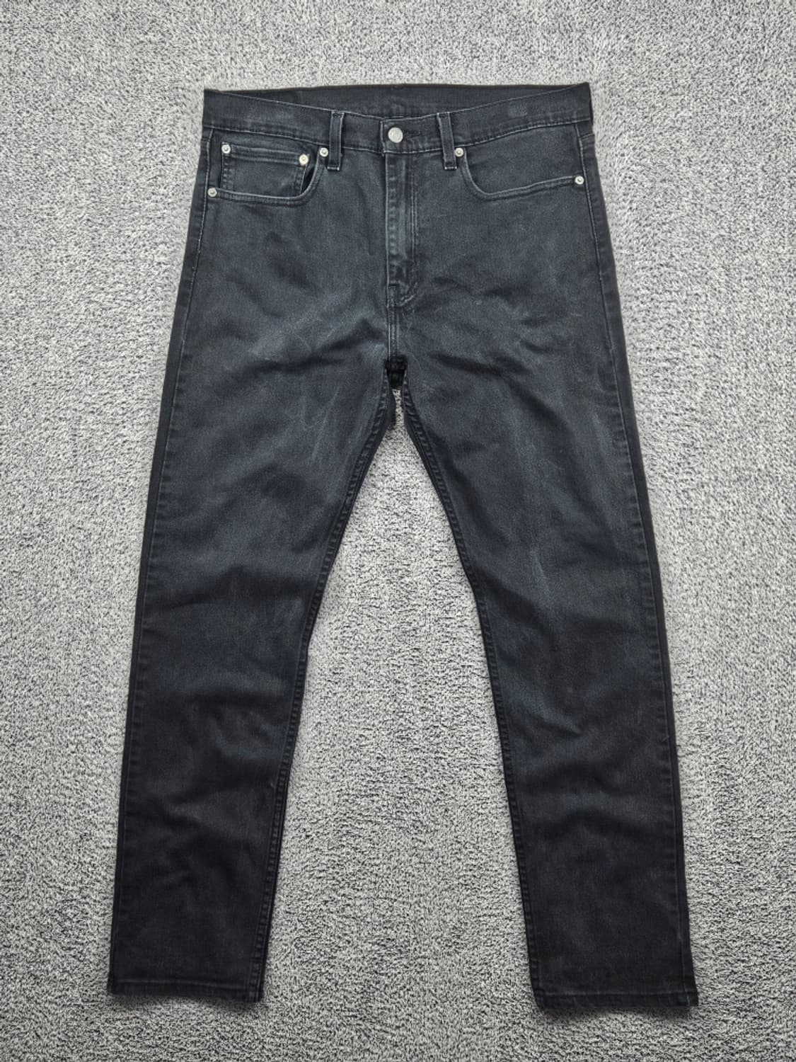 리바이스 502 블랙 진 데님 팬츠 ( 34X32 ) / 11555 상품이미지1