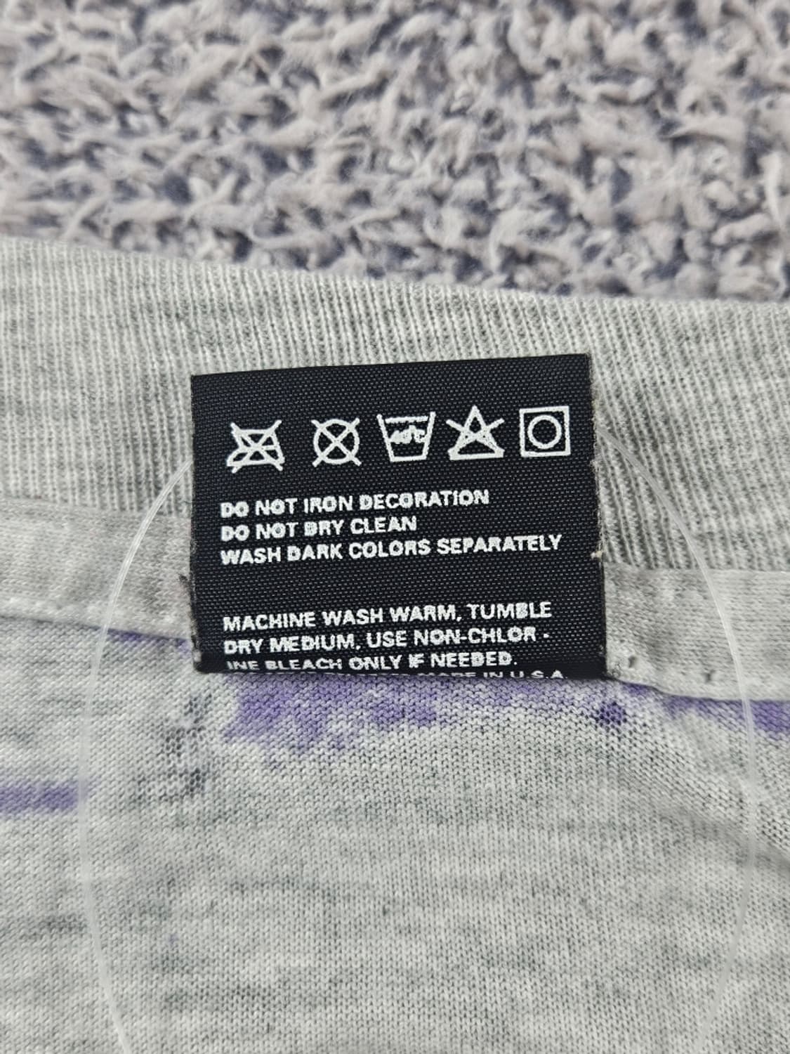 8~90s USA프룻오브더룸 커스텀 싱글스티치 롱슬리브(XL)/11427 상품이미지8