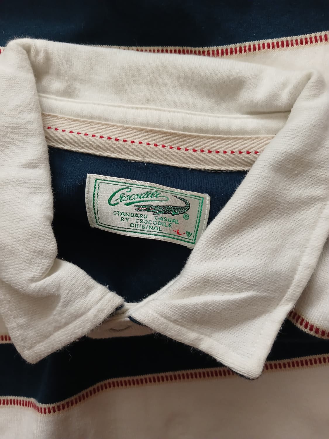 일본 crocodile 스트라이프 셔츠 상품이미지2