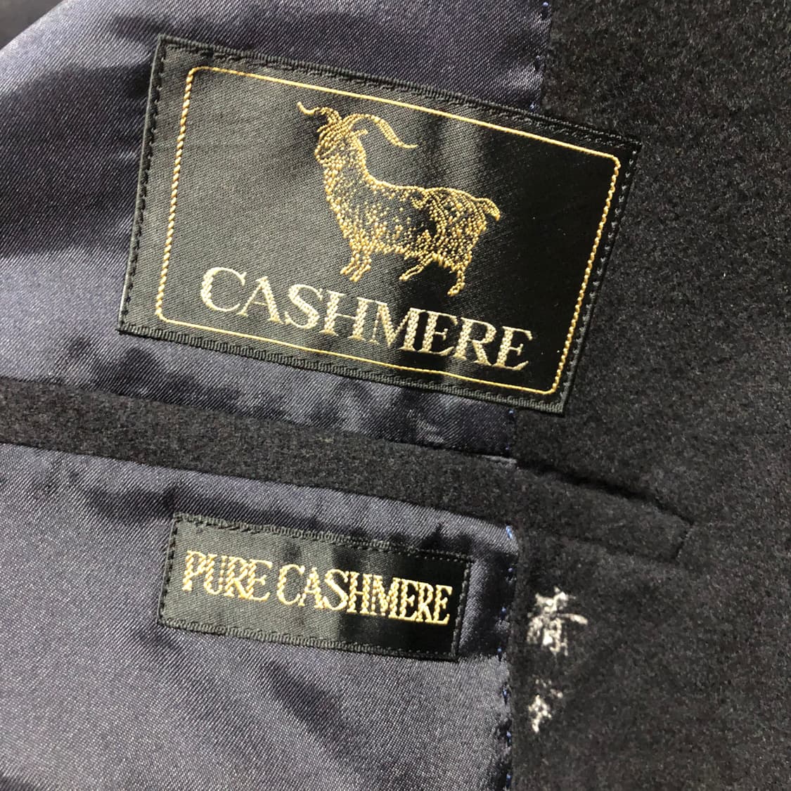 90s 재패니즈 빈티지 캐시미어100% 코트  상품이미지6