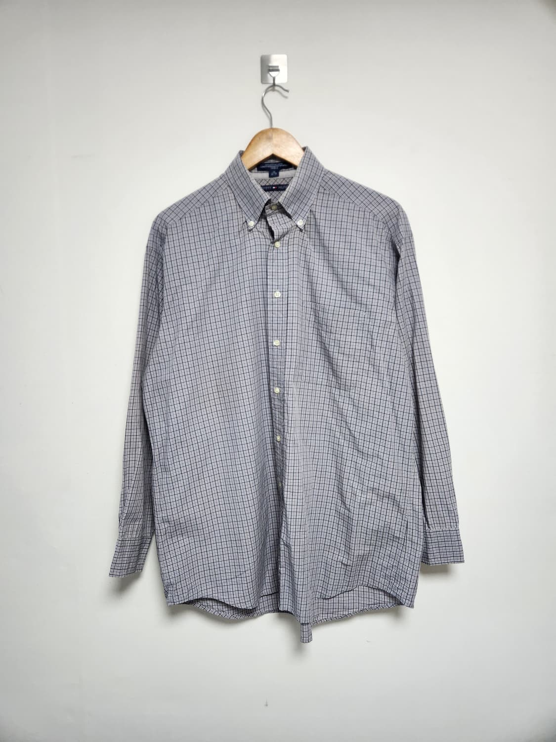 타미힐피거Tommy 스트라이프 옥스포드 셔츠 L - S153 상품이미지1