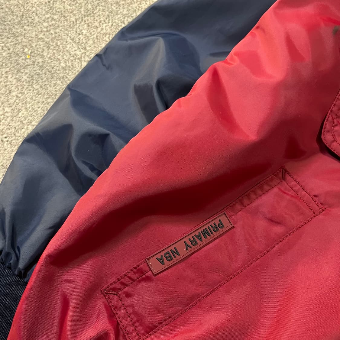 NBA 시카고불스 후디 항공 점퍼 상품이미지3