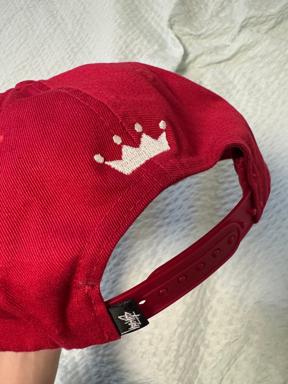 stussy sport 스투시 레드 캡 상품이미지4