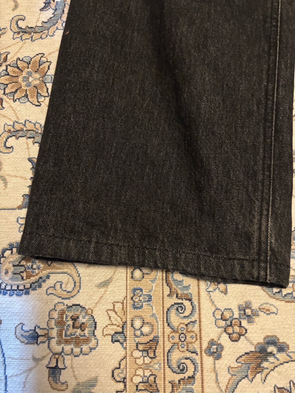 유스랩 와이드 데님 팬츠 moon 상품이미지2