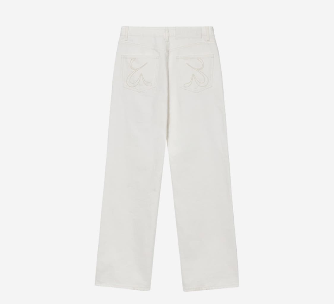 98 MID-RISE STRAIGHT FIT JEANS (WHITE) 상품이미지2