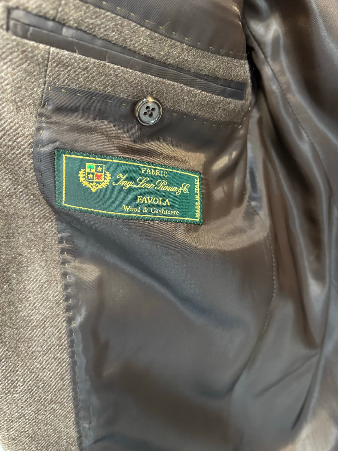 맨온더분 노치트 라펠 울 캐시미어 싱글 자켓 50 상품이미지4