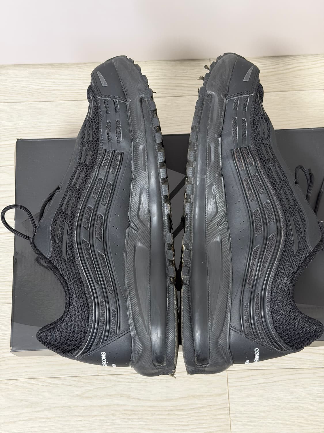 [310]나이키 x 꼼데가르송 옴므 플러스 에어맥스 tl 2.5 블랙 상품이미지4