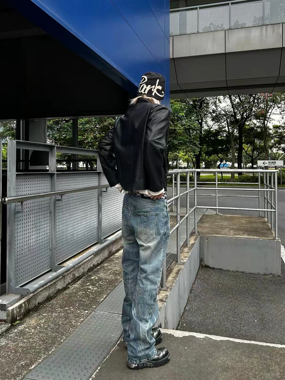 Tsunami Wave Washed Cut Denim 상품이미지7