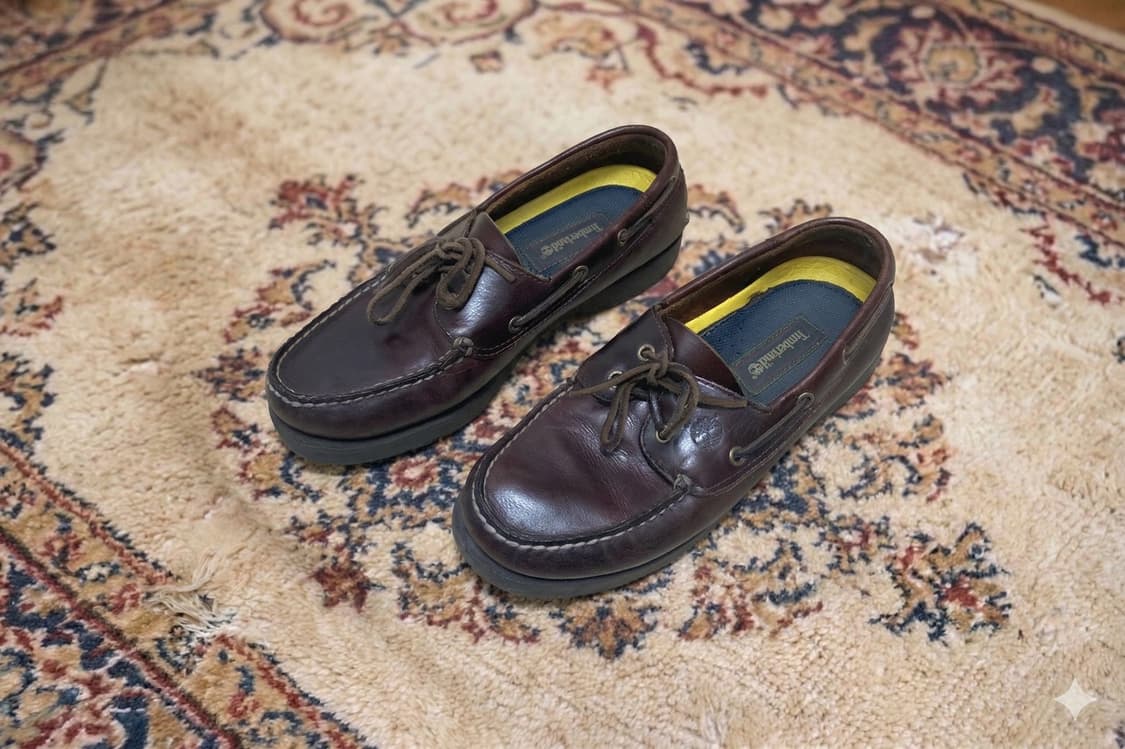 270) 팀버랜드 2아이 보트슈즈 다크브라운 상품이미지1