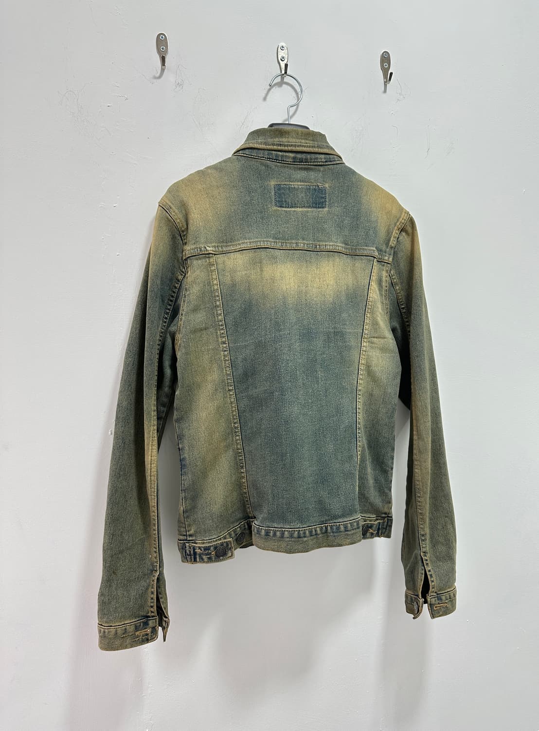 00s washing denim distressed jacket 상품이미지7