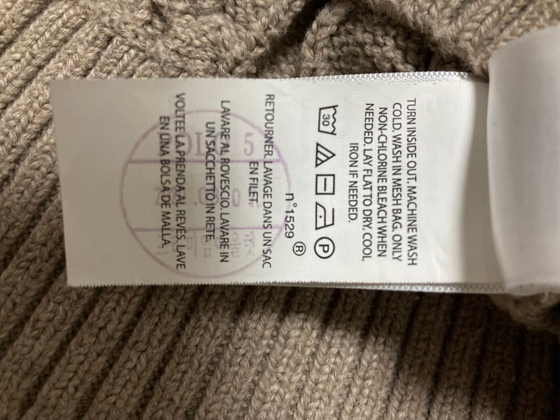 폴로 케이블 니트 105(XL) 판매 상품이미지7