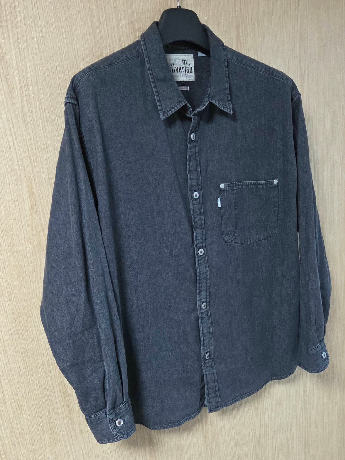 (착샷) 리바이스 실버탭 흑청 데님 오버핏 상품이미지10