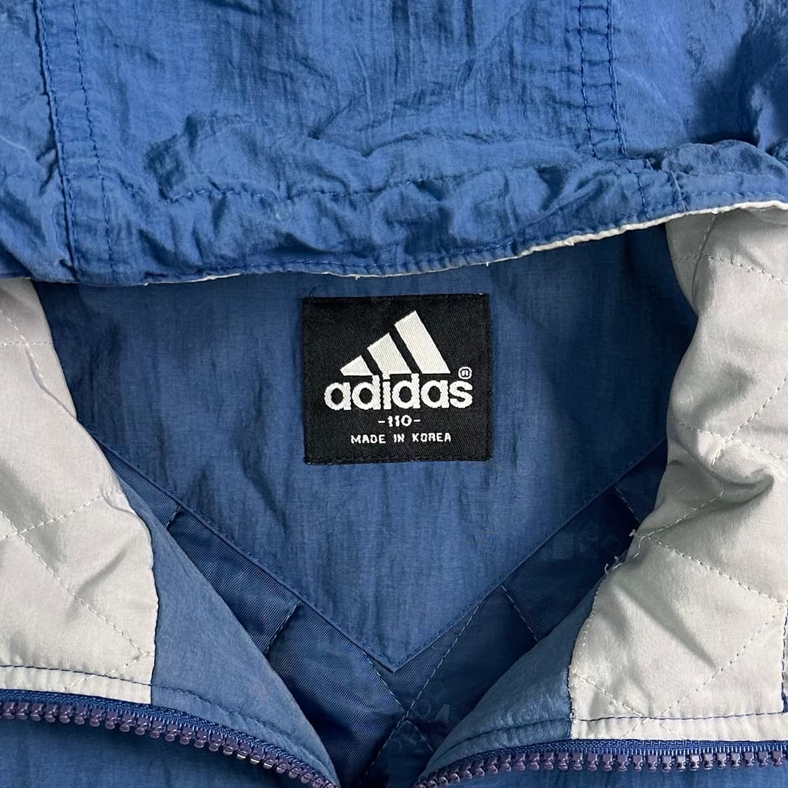 90‘s 아디다스 후드 봄버자켓 상품이미지8