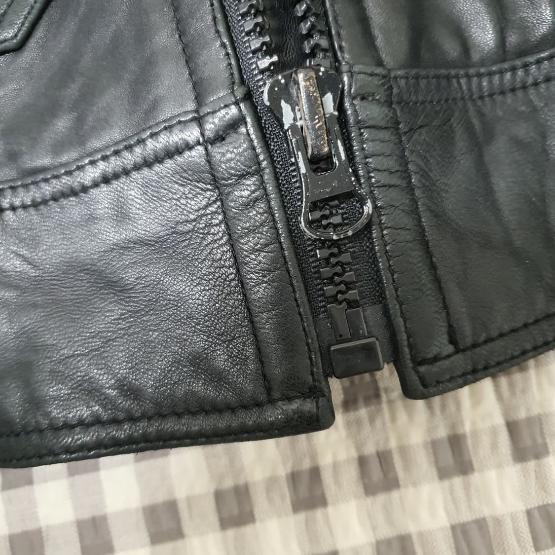 천연가죽 집업 자켓 남자95 상품이미지9