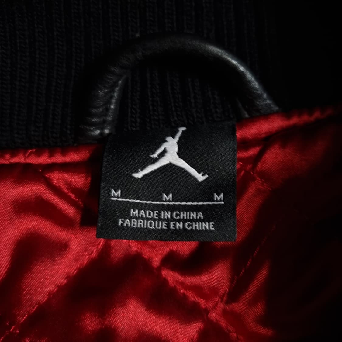 나이키 조던 스타디움 바시티 자켓 야구점퍼 스타장 가죽 100 M 빈티지 상품이미지4