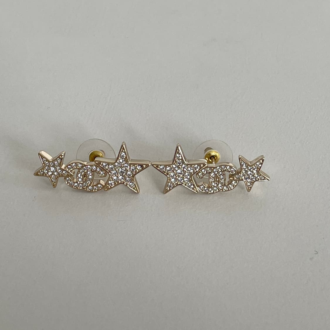 샤넬 코코마크 스타 라인스톤 귀걸이 상품이미지2