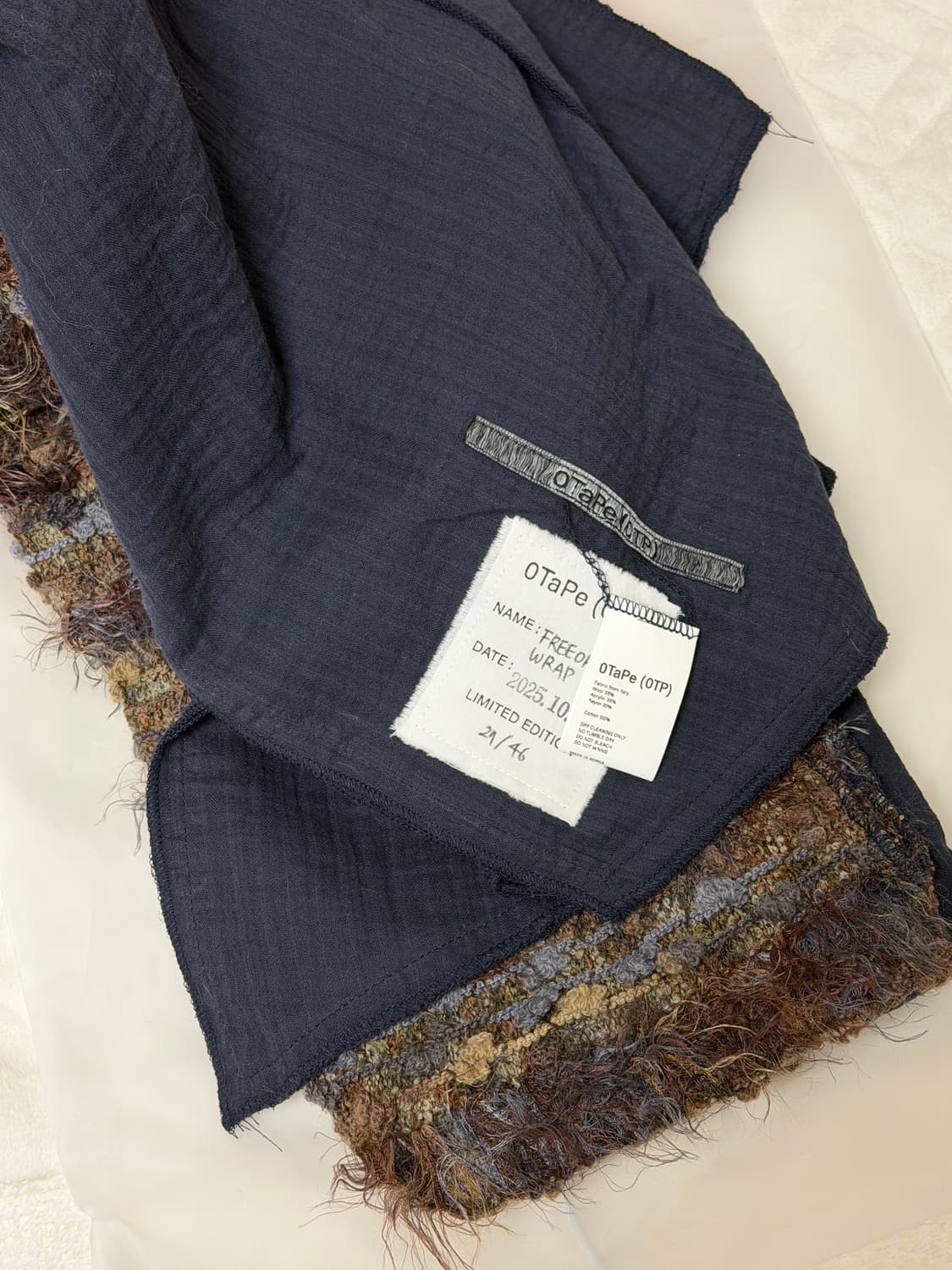 공테잎 FREEFORM WRAP NAVY 상품이미지4