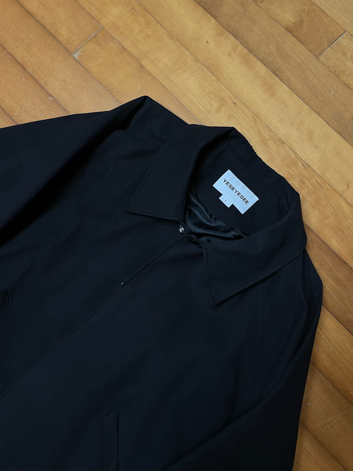 에스아이씨 스웨이드 자켓 블랙 상품이미지6