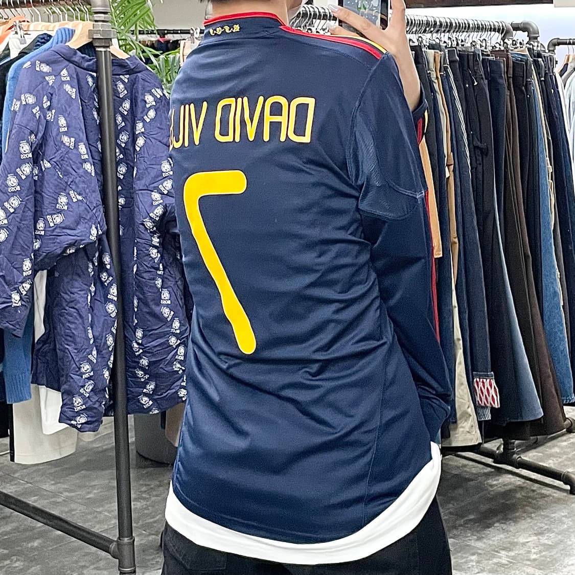 아디다스 다비드비야 유니폼 상품이미지2