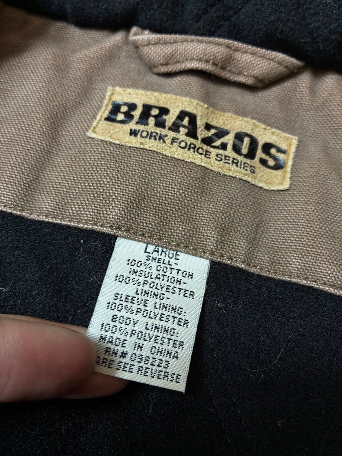 Brazos 00's 캔버스 워크 덕 후디 자켓 PN8945 상품이미지8