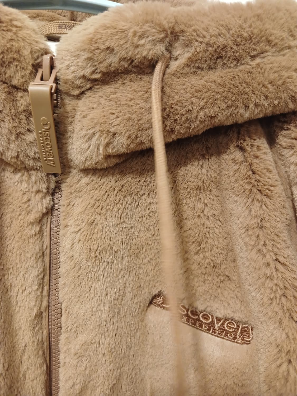 디스커버리 정품 여성 후드 뽀글이 90 사이즈 상품이미지7