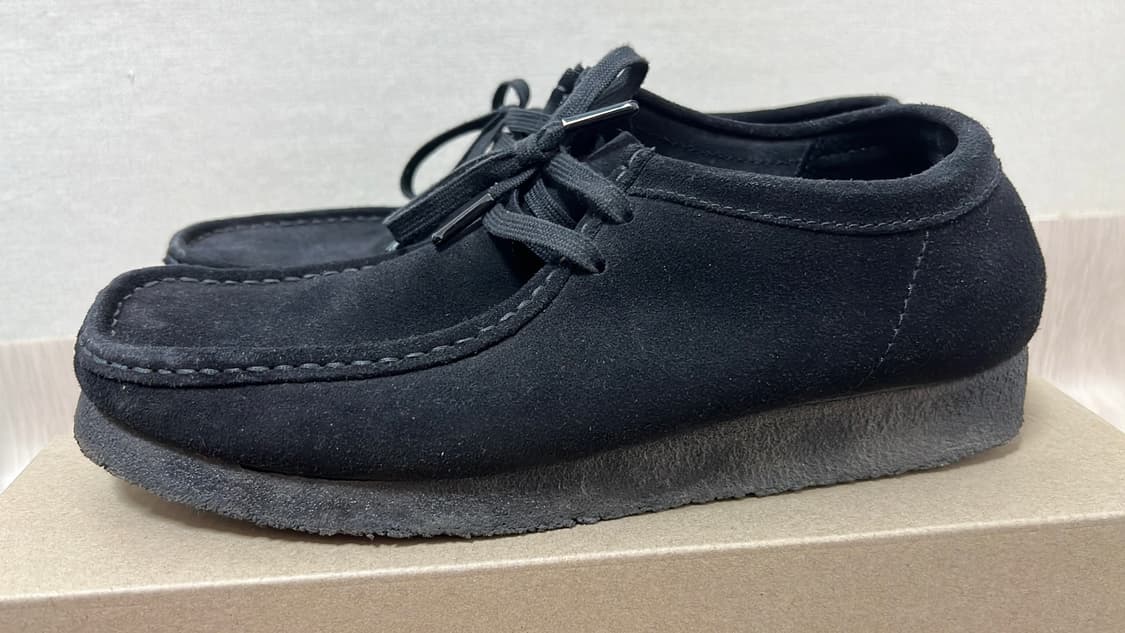 클락스 왈라비 블랙 스웨이드 280 판매합니다! 상품이미지3