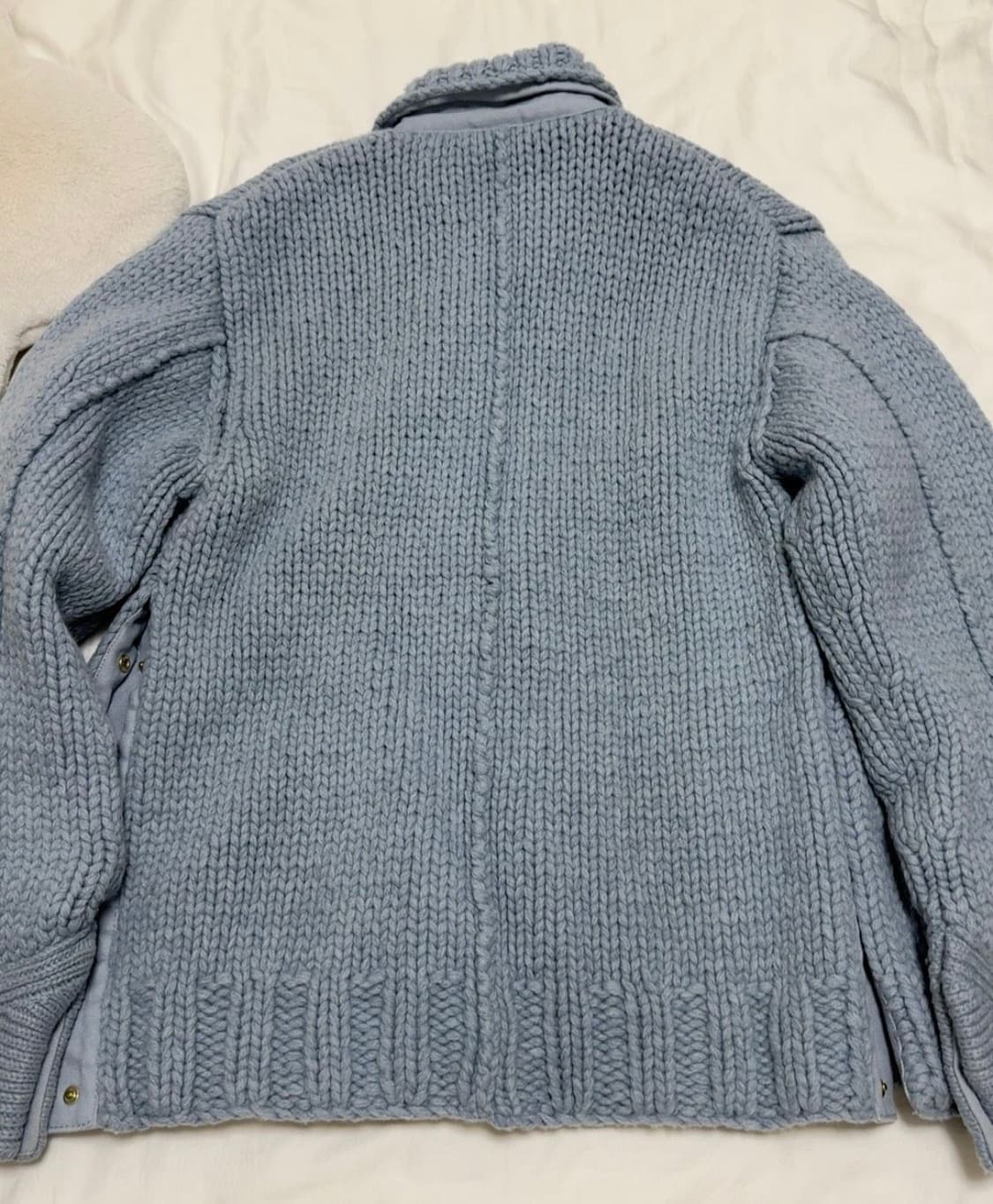 [3] 사카이 x 칼하트 니트 가디건 자켓 상품이미지2